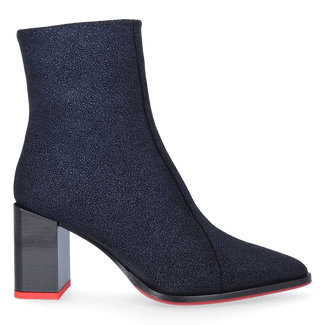 Nintu Dames Enkellaarsjes Skala Blue