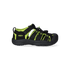 Newport H2 Older Kids Sandalen Black/Lime Green