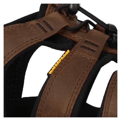 Clearwater CNX Heren Wandelsandalen Leer Dark Earth/Black