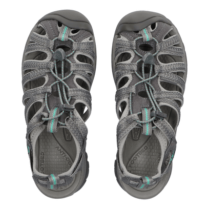 Whisper Dames Wandelsandalen Medium Grey/Peacock Green