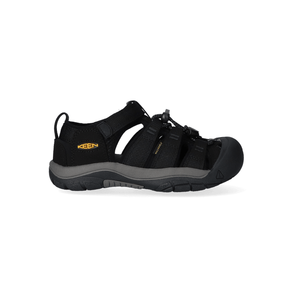 Newport H2 Older Kids Sandalen Black/Keen Yellow