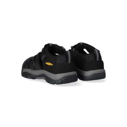 Newport H2 Older Kids Sandalen Black/Keen Yellow