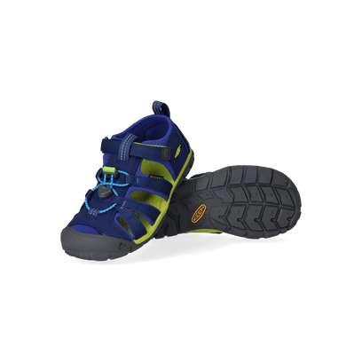 Seacamp II Younger Kids Sandalen Blue Depths/Chartreuse