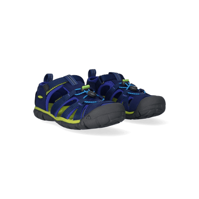 Seacamp II Younger Kids Sandalen Blue Depths/Chartreuse