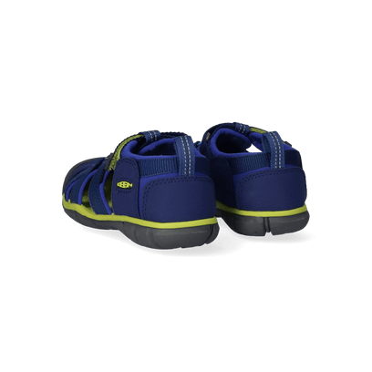 Seacamp II Younger Kids Sandalen Blue Depths/Chartreuse