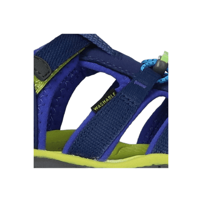 Seacamp II Younger Kids Sandalen Blue Depths/Chartreuse