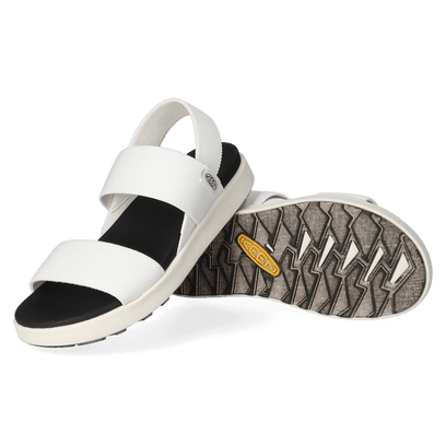 Elle Backstrap Dames Sandalen White