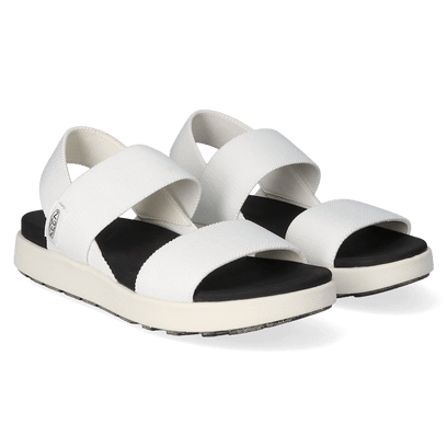 Elle Backstrap Dames Sandalen White