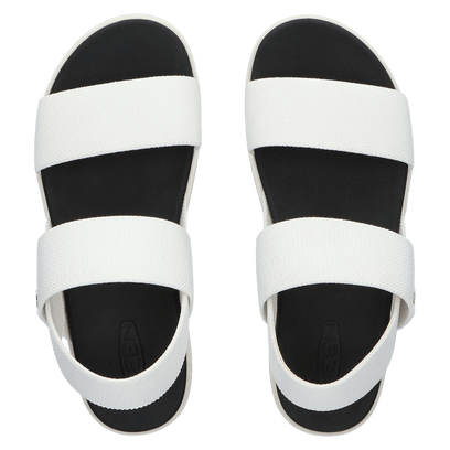 Elle Backstrap Dames Sandalen White