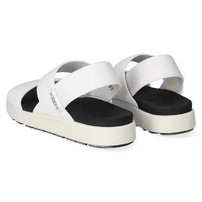 Elle Backstrap Dames Sandalen White