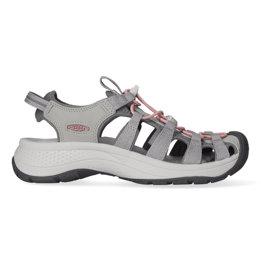 Astoria West Dames Wandelsandalen Grey/Coral