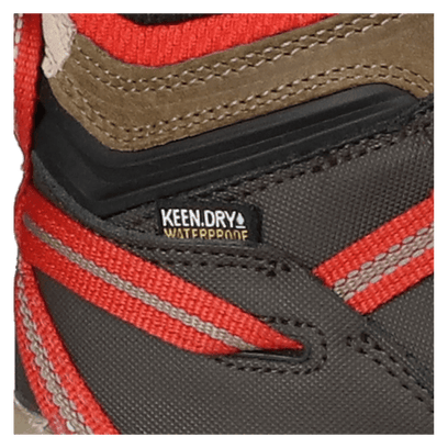 Ridge Flex Mid Heren Wandelschoenen Dark Olive/Ketchup