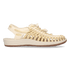 Uneek Dames Sandalen Gold/Birch