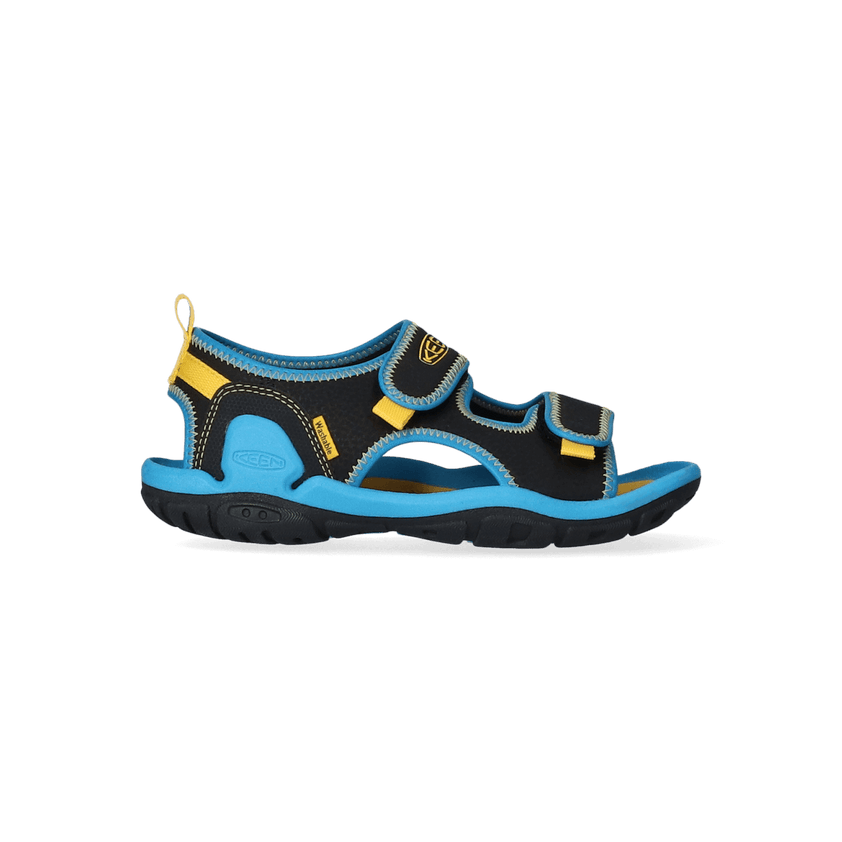 Knotch Creek Older Kids' Sandalen Black/Vivid Blue