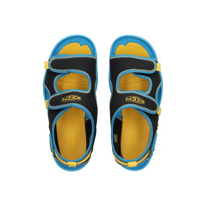 Knotch Creek Older Kids' Sandalen Black/Vivid Blue