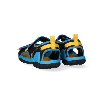 Knotch Creek Older Kids' Sandalen Black/Vivid Blue