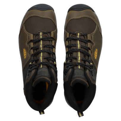 Steens Dames Bergschoenen Black Olive/KEEN Yellow