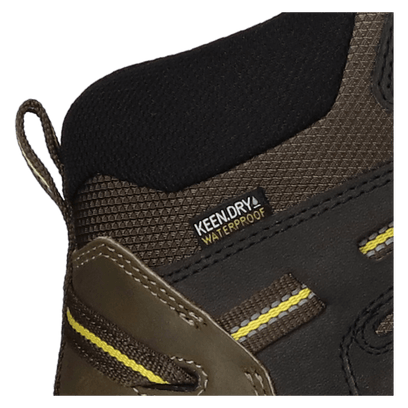 Steens Dames Bergschoenen Black Olive/KEEN Yellow