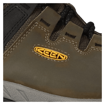 Steens Dames Bergschoenen Black Olive/KEEN Yellow