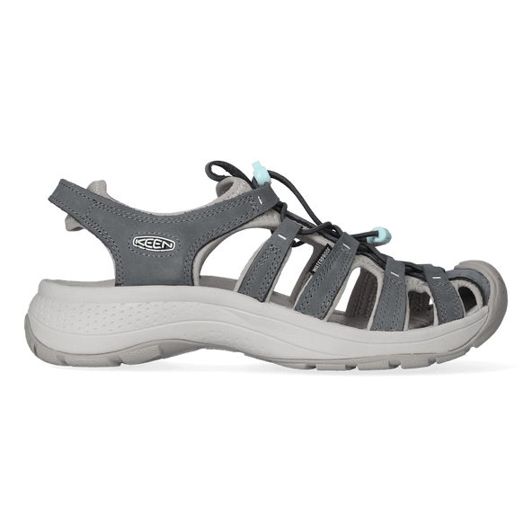 Astoria West Leather Dames Wandelsandalen Magnet/Vapor