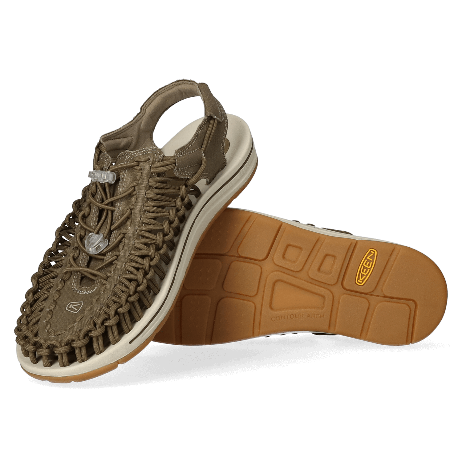 Uneek Heren Sandalen Military Olive Timberwolf