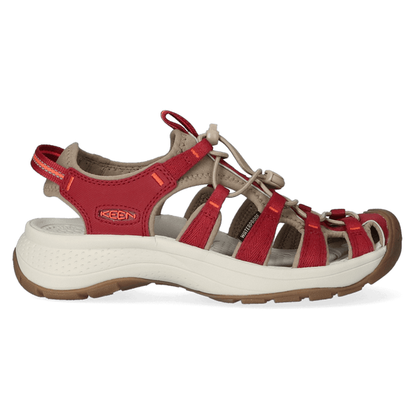 Astoria West Dames Wandelsandalen Merlot/Scarlet Ibis