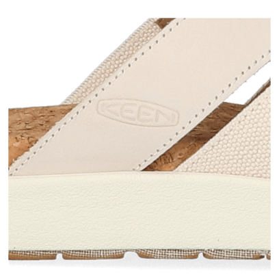 Elle Mixed Slide Dames Slippers Birch/Star White