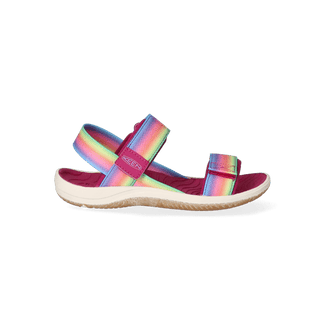 Elle Backstrap Younger Kids Sandalen Rainbow/Festival fuchsia