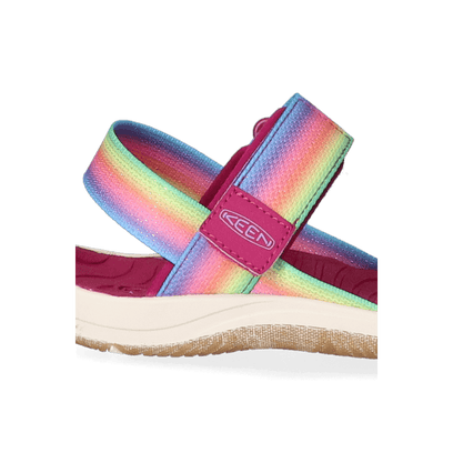 Elle Backstrap Younger Kids Sandalen Rainbow/Festival fuchsia