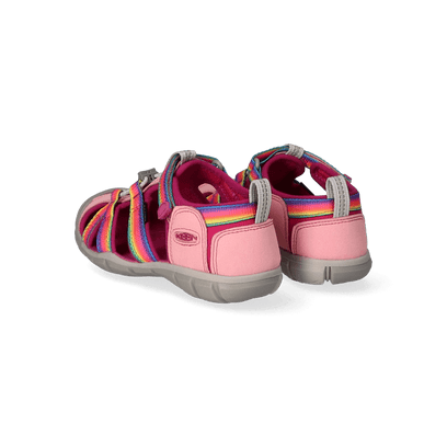 Seacamp II Younger Kids Sandalen Rainbow/Festival Fuchsi