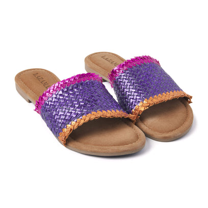 Dames Slippers 33.486 Purple