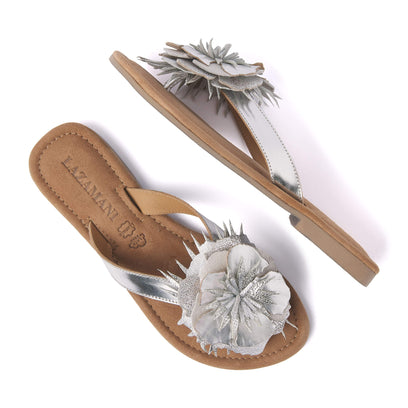 Dames Slippers 33.518 Silver