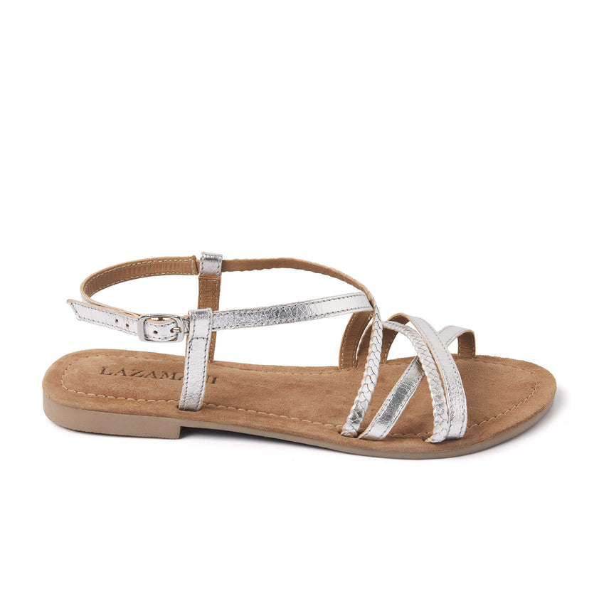 Dames Sandalen 33.523 Silver