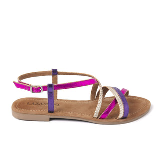 Dames Sandalen 33.524 Fuxia Multi