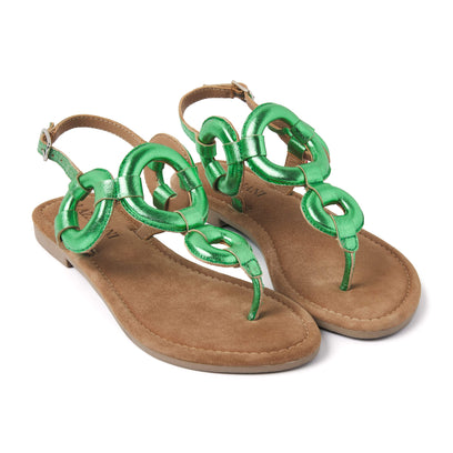 Dames Sandalen 33.543 Green