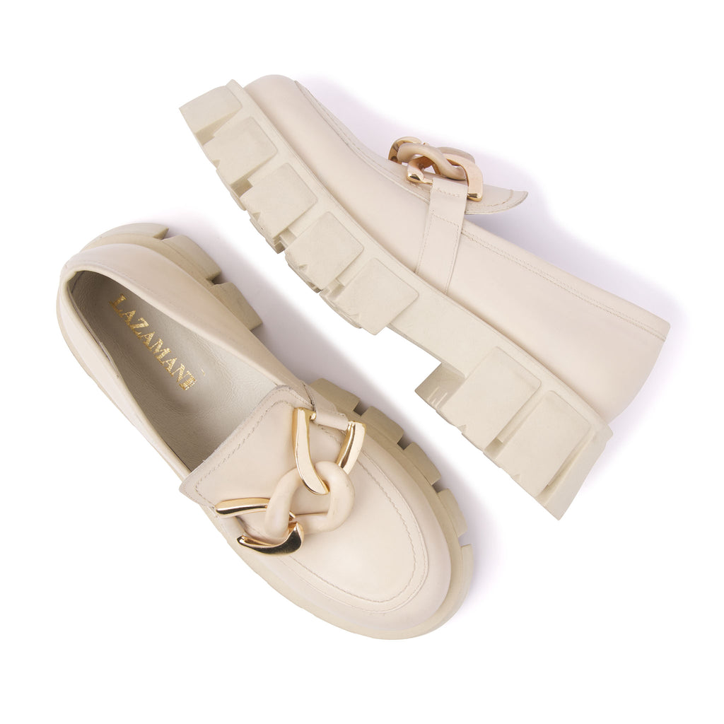 Dames Loafers 55.082 Crema