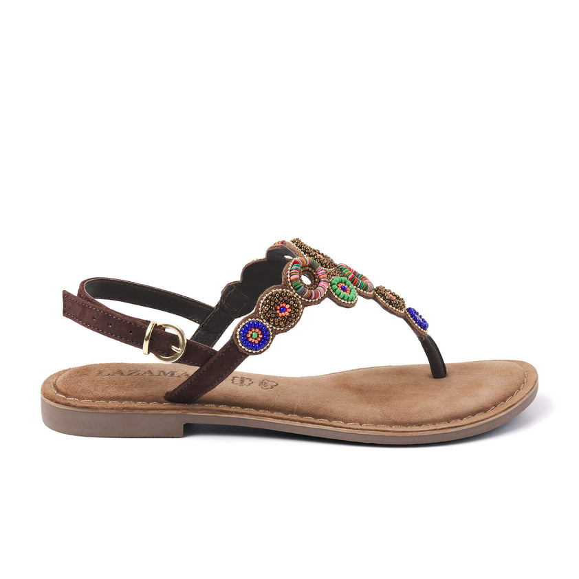 Dames Sandalen 75.314 Brown Multi