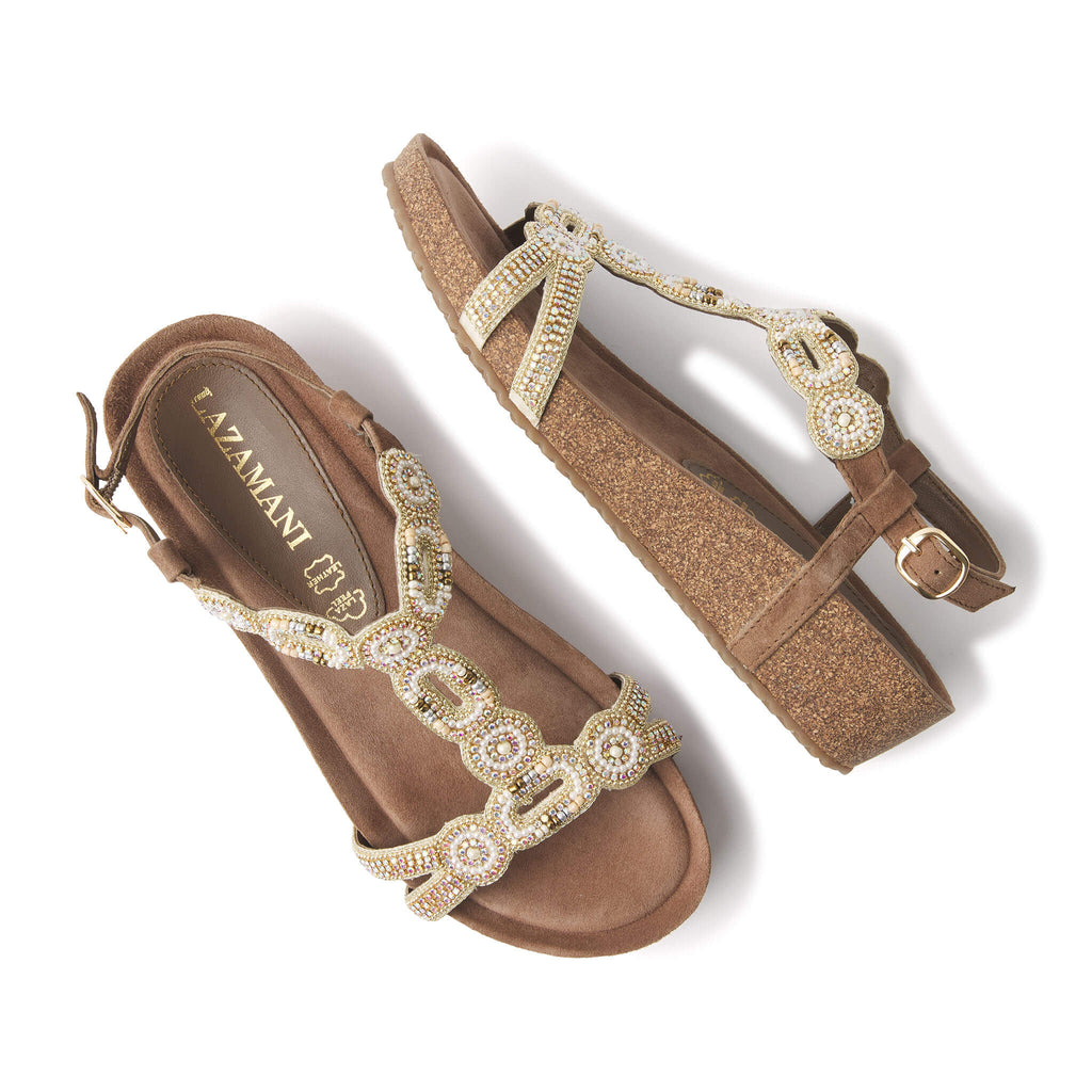 Dames Sandalen 75.354 Beige