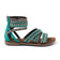 Dames Sandalen 75.393 Aqua