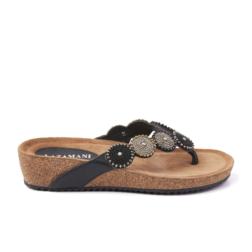 Dames Slippers 75.455 Black