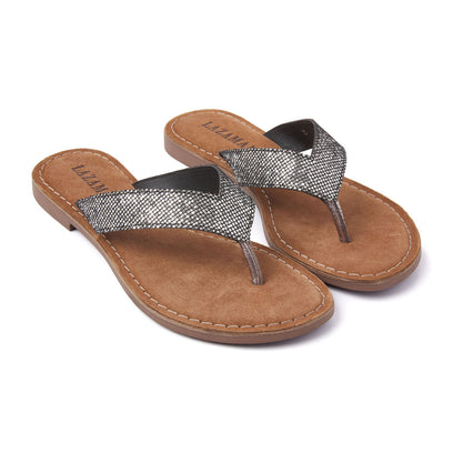 Dames Slippers 75.800 Pewter