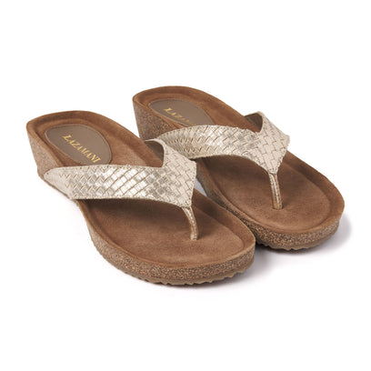 Dames Slippers 75.807 Gold