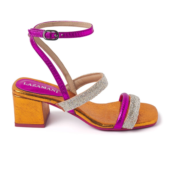 Dames Sandalen 85.563 Orange Multi