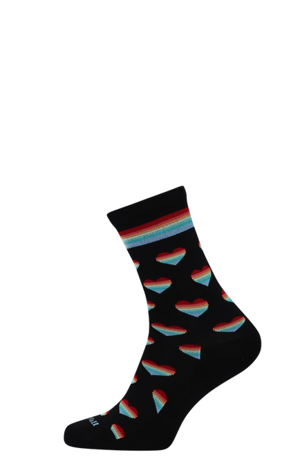 Love-A-Lot Damessokken Black