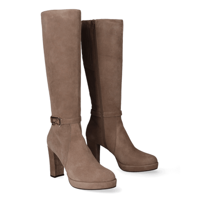 Dames Laarzen 12135 Taupe 516