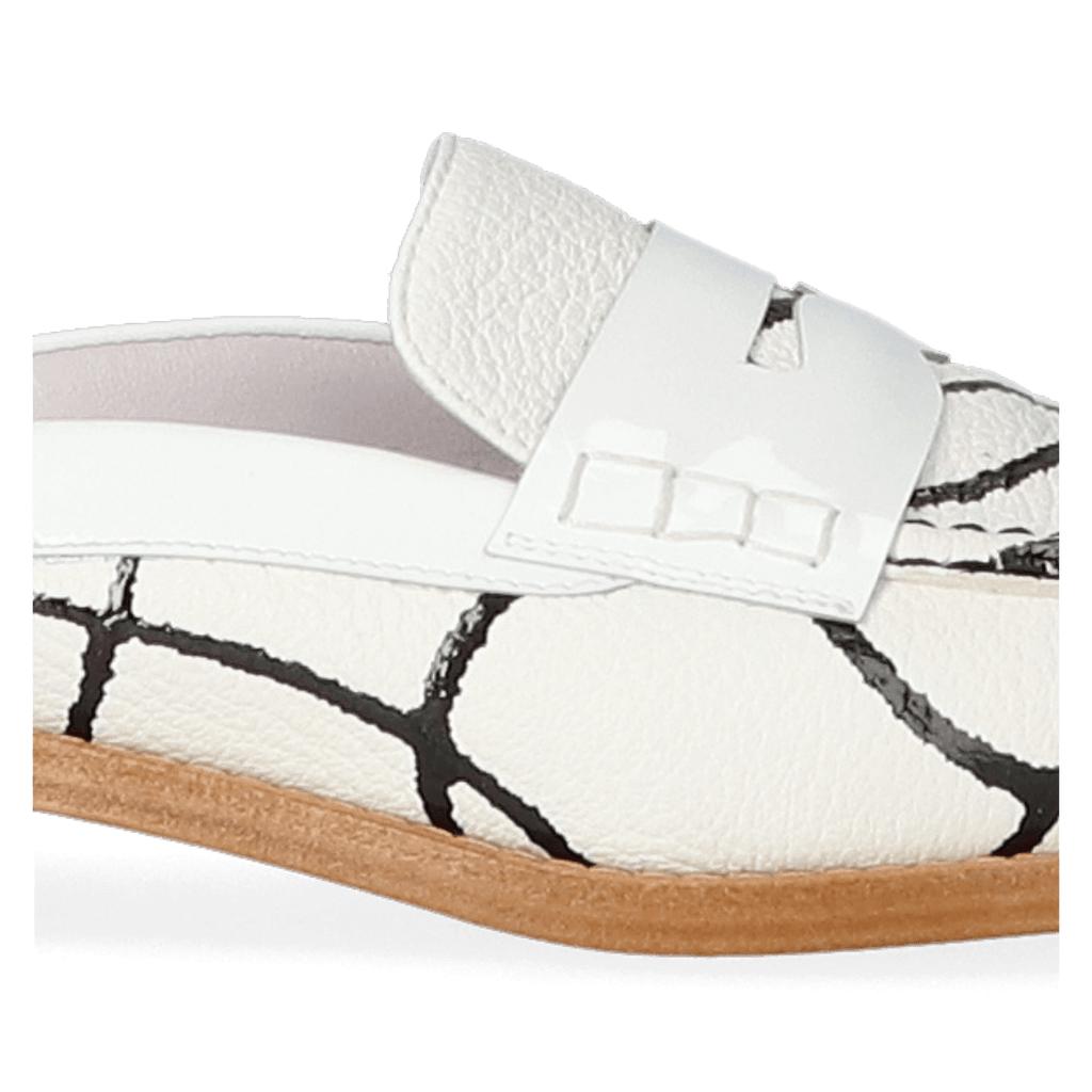Dames Loafers 12207 Aria Spring White/Black