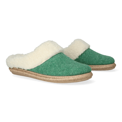 Miri-BF Dames Pantoffels Menta