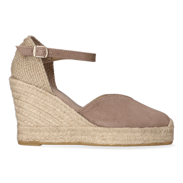 Mirta-A Dames Espadrilles Taupe