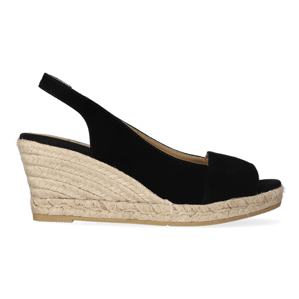 Monza-A Dames Espadrilles Negre