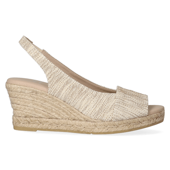 Monza-FY Dames Espadrilles Beige